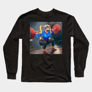 R. Mika squats Long Sleeve T-Shirt